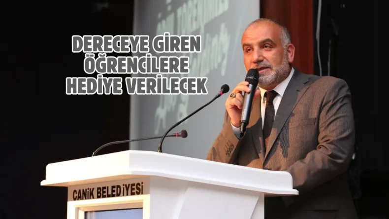 Canik’ten YKS ve LGS şampiyonlarına ödül yağmuru