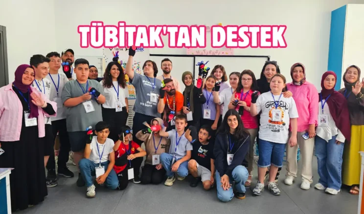 Canik’te özel öğrencilere sanat ve bilim dolu proje