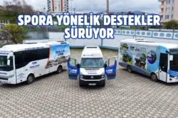 Canik’te ücretsiz sporcu servisi hizmete başladı
