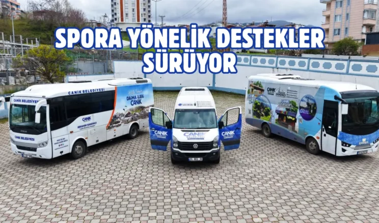 Canik’te ücretsiz sporcu servisi hizmete başladı