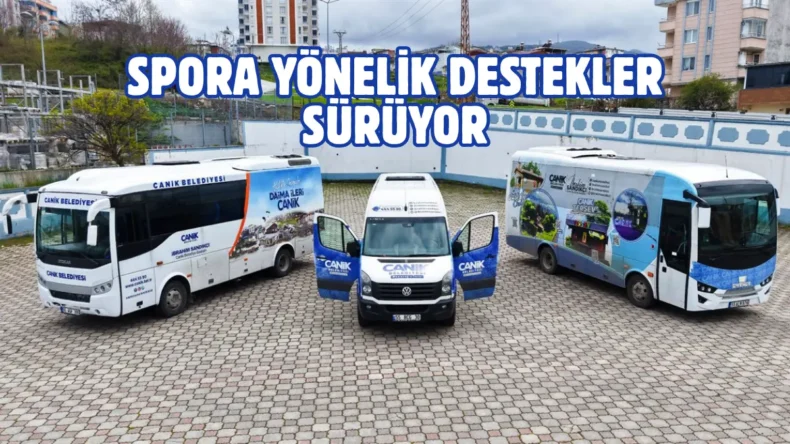 Canik’te ücretsiz sporcu servisi hizmete başladı