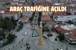 Çorum Gazi Caddesi’nde altyapı çalışmaları tamamlandı