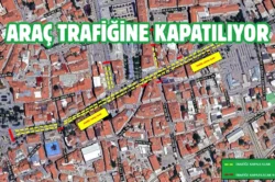Çorum Gazi Caddesi’nde altyapı çalışması başlıyor