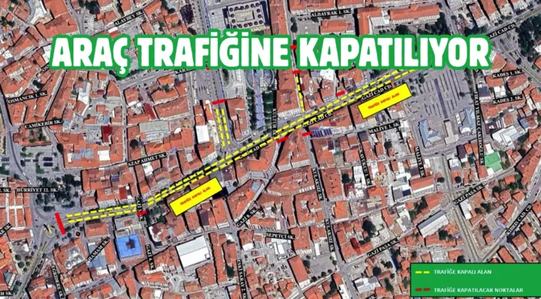 Çorum Gazi Caddesi’nde altyapı çalışması başlıyor