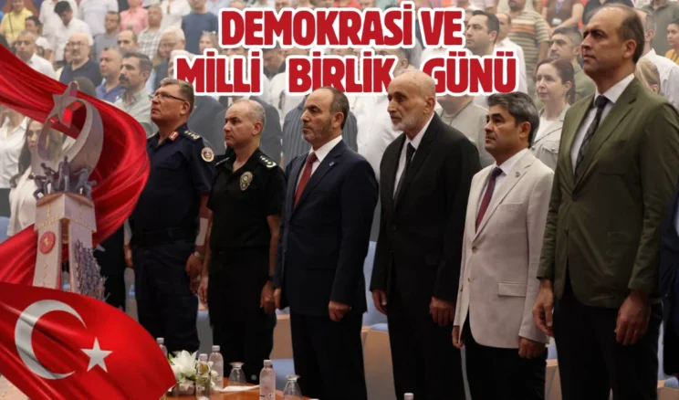 Demokrasi ve Milli Birlik Günü, Pamukkale Üniversitesi’nde anıldı
