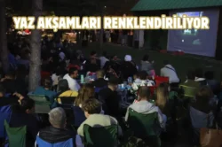 Eskişehir’de Açık Hava Sinema Gecesi başladı