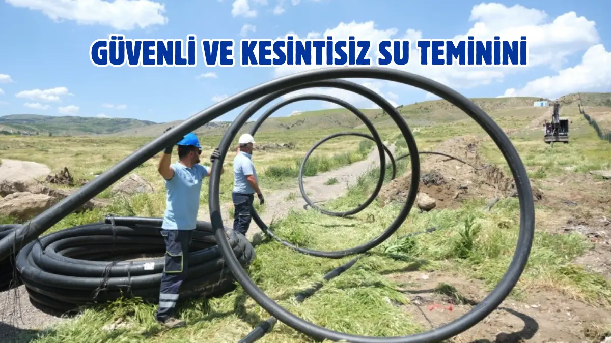 Eskişehir Büyükşehir Belediyesi, kırsal mahallelerde güvenli ve kesintisiz su teminini