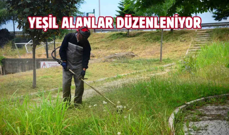 Giresun’da çevre düzenleme çalışmaları sürüyor