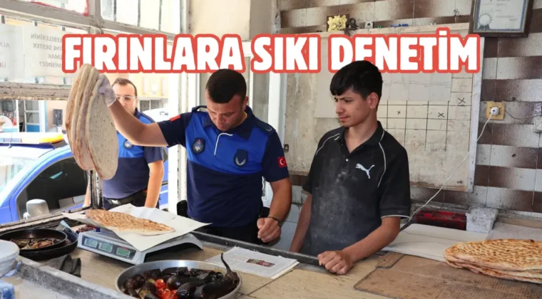 Haliliye’de fırınlar mercek altında: Halk sağlığı korunuyor