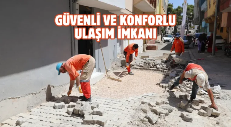 Haliliye’de üstyapı çalışmaları devam ediyor