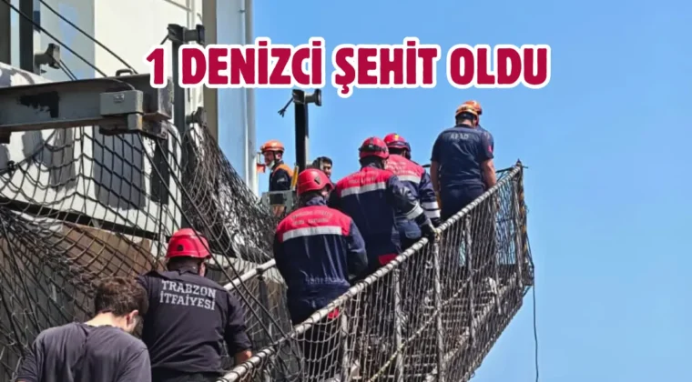 İHA saldırısına uğrayan Reyhan Sarı Gemisi Trabzon’da