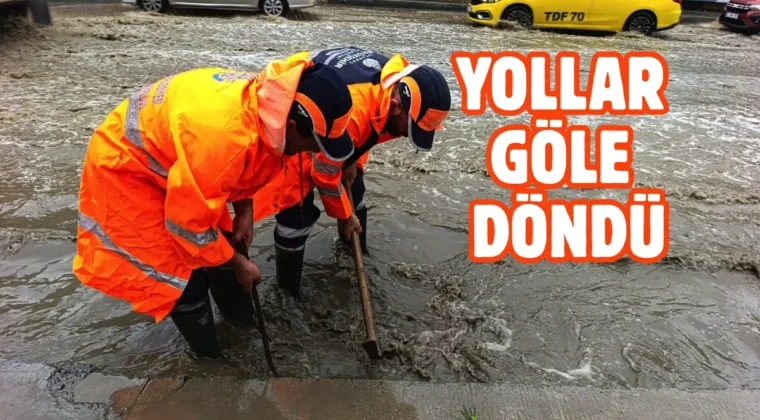 İstanbul’da kuvvetli sağanak etkili oldu