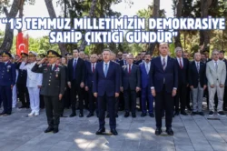 15 Temmuz şehitleri İzmir’de dualarla anıldı