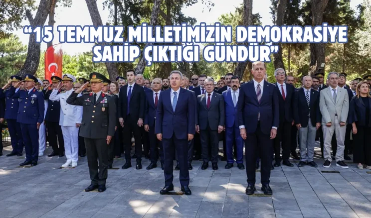 15 Temmuz şehitleri İzmir’de dualarla anıldı