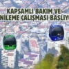 İzmir Balçova Teleferik Tesisleri yenileniyor