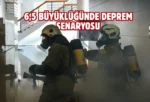 İzmir’de deprem ve yangın tatbikatı