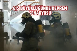 İzmir’de deprem ve yangın tatbikatı
