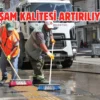 Keçiören’de cadde ve sokaklar temizleniyor