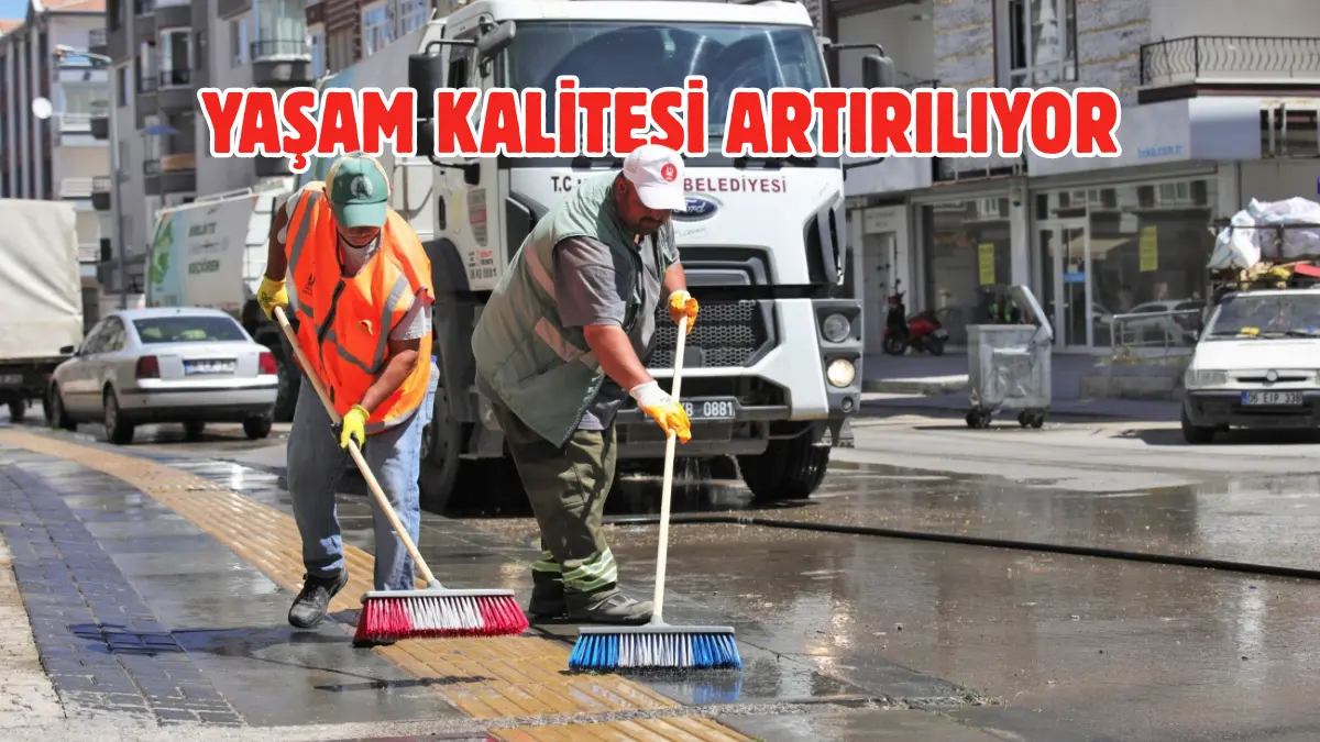 Keçiören Belediyesi, vatandaşların yaşam kalitesini artırmak amacıyla kent genelindeki temizlik