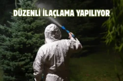 Keçiören’de parklar ve yeşil alanlar ilaçlanıyor