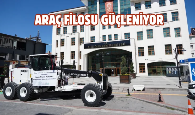 Kızılcahamam Belediyesi araç filosunu güçlendiriyor