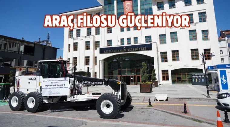 Kızılcahamam Belediyesi araç filosunu güçlendiriyor
