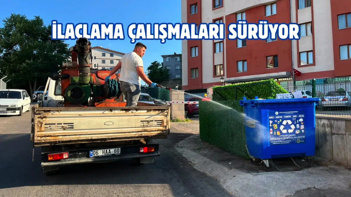 Kızılcahamam Belediyesi, yaz mevsimiyle birlikte artış gösteren sivrisinek, karasinek ve