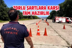 Kocaeli’de AFAD personeline ileri sürüş eğitimi verildi
