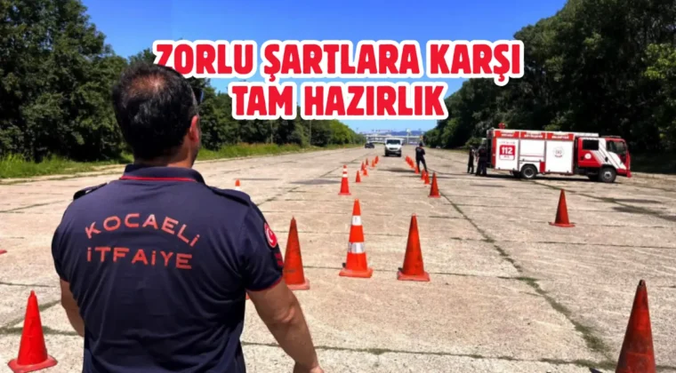 Kocaeli’de AFAD personeline ileri sürüş eğitimi verildi
