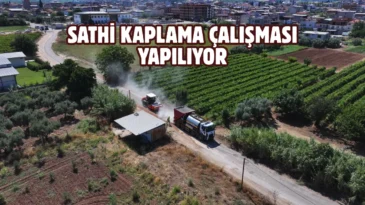 Manisa Ahmetli’de ulaşım konforlu hale getiriliyor