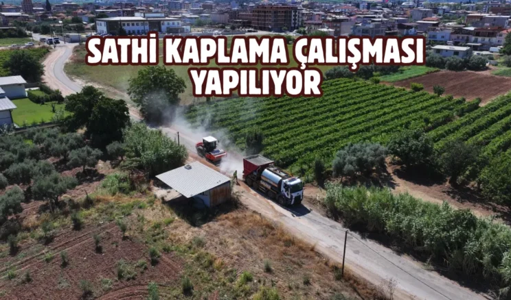 Manisa Ahmetli’de ulaşım konforlu hale getiriliyor
