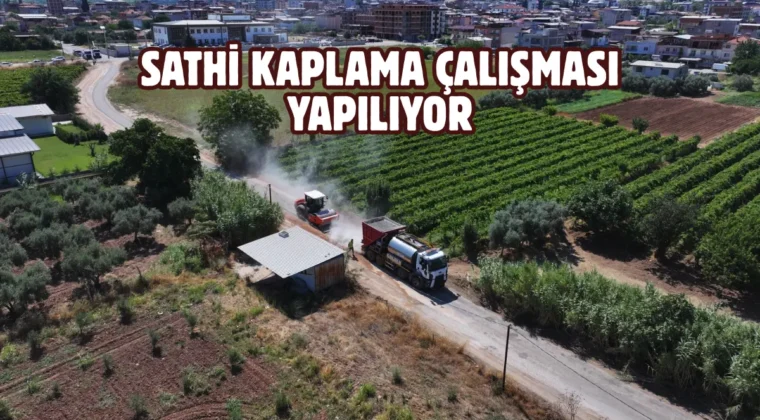 Manisa Ahmetli’de ulaşım konforlu hale getiriliyor