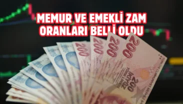 Memur ve emekli için zam oranları belli oldu