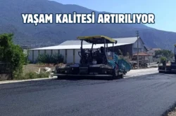 Muğla Büyükşehir, Toptancı Hal Bölgesi’nde yolları yeniliyor