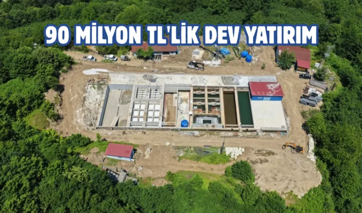 Ordu Kumru’da içme suyu arıtma tesisi yenileniyor