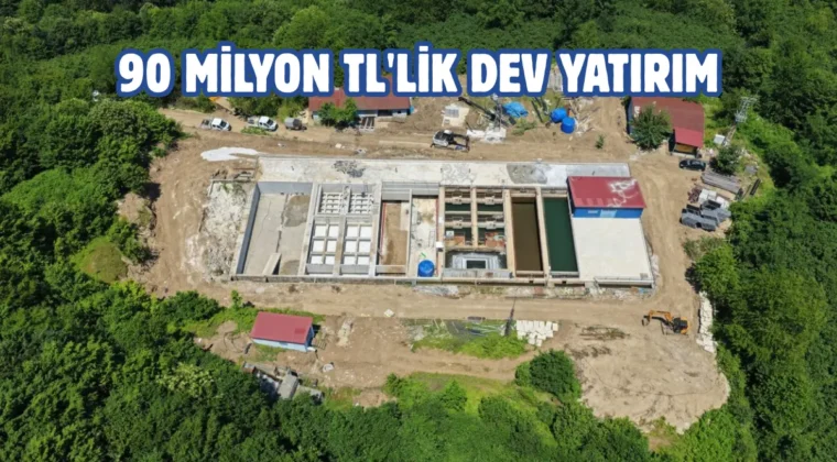 Ordu Kumru’da içme suyu arıtma tesisi yenileniyor