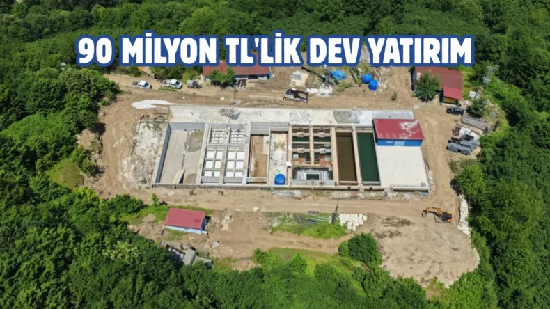 Ordu Kumru’da içme suyu arıtma tesisi yenileniyor