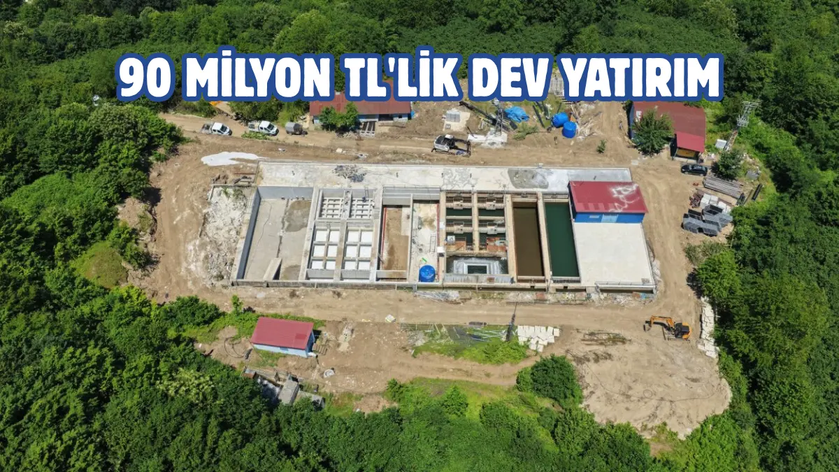 Ordu Büyükşehir Belediyesi, Kumru ilçesinde hizmet veren içme suyu arıtma