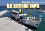 Ordu’da Şehit Necati Gürkaya Gemisi ilk seferini yaptı