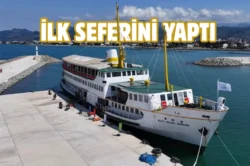 Ordu’da Şehit Necati Gürkaya Gemisi ilk seferini yaptı