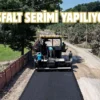 Sakarya Gölkent Grup Yolu’nda sıcak asfalt mesaisi
