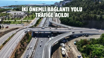 Samsun’da Kenan Şara Köprülü Kavşağı ulaşıma açıldı