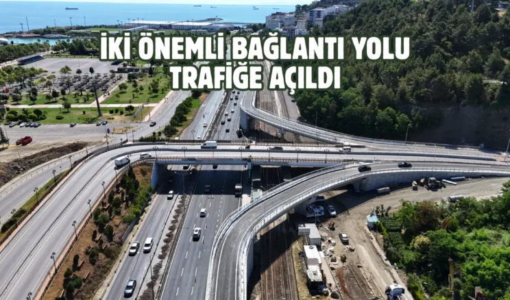 Samsun’da Kenan Şara Köprülü Kavşağı ulaşıma açıldı