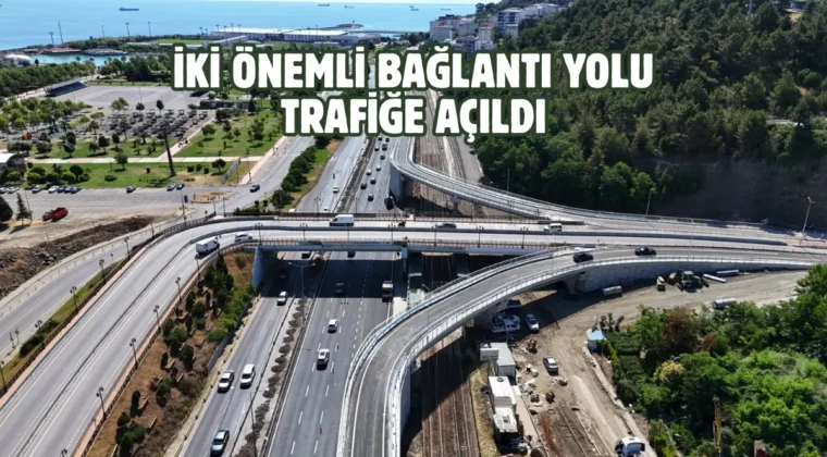 Samsun’da Kenan Şara Köprülü Kavşağı ulaşıma açıldı