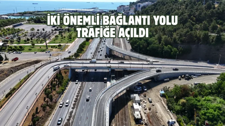 Samsun’da Kenan Şara Köprülü Kavşağı ulaşıma açıldı