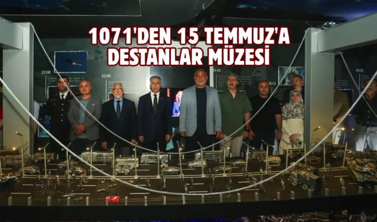 Canik’te 1071’den 15 Temmuz’a Destanlar Müzesi’ne ziyaret