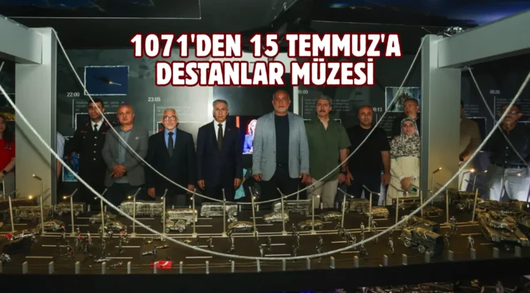 Canik’te 1071’den 15 Temmuz’a Destanlar Müzesi’ne ziyaret