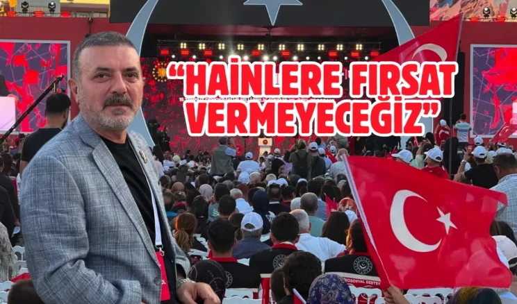 Sincanlılar 15 Temmuz’u meydanlarda andı