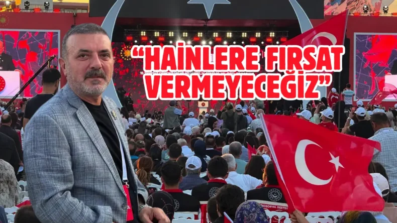 Sincanlılar 15 Temmuz’u meydanlarda andı