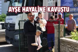 Sincan’da çöp kamyonu hayranı Ayşe’ye sürpriz yapıldı